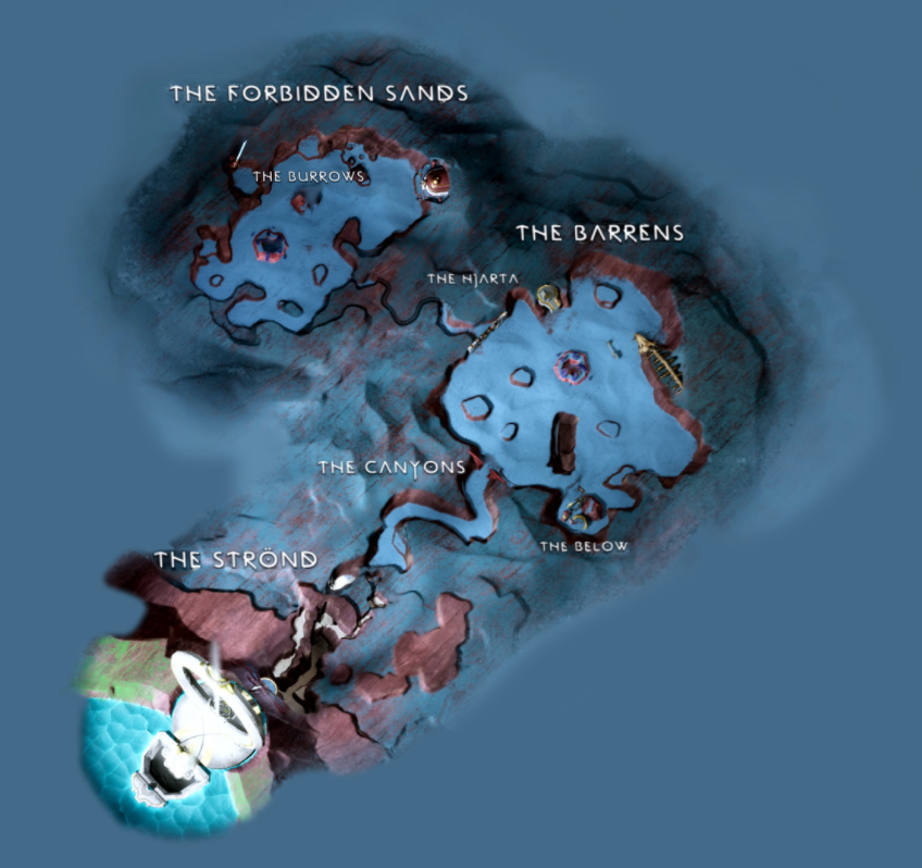 갓 오브 워 라그나로크 / 알프헤임 공략 및 지도 100%