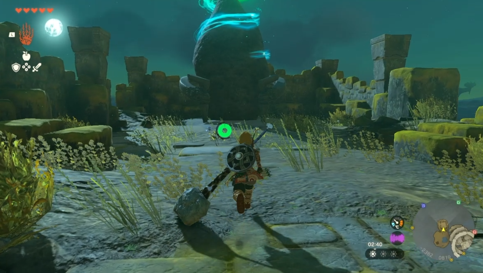 젤다의 전설 티어스 오브 더 킹덤 : 용기를 시험하는 섬 가는 법 & 타우음히요의 사당 가는법 & 타우음히요의 사당 (전투의 가르침 활의 기술)