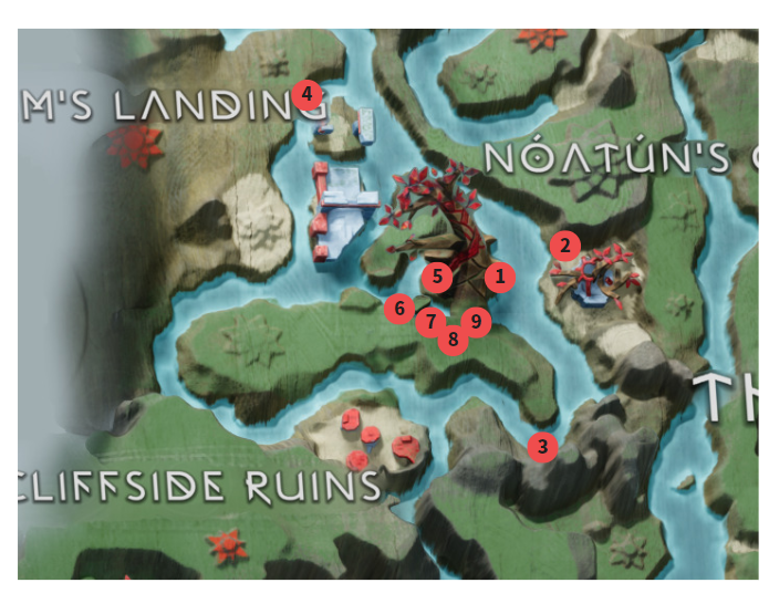 갓 오브 워 라그나로크 / 삼각주 공략 및 지도 100%