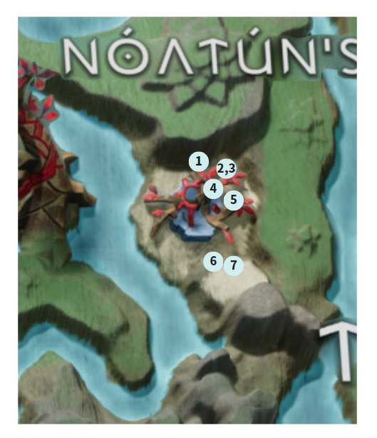 갓 오브 워 라그나로크 / 노아툰의 정원 공략 및 지도 100%