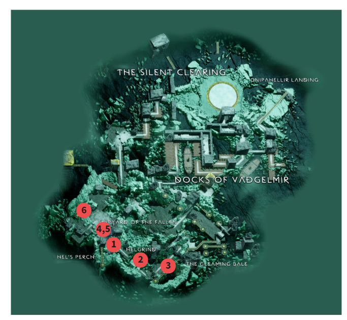 갓 오브 워 라그나로크 / 헬헤임 공략 및 지도 100%