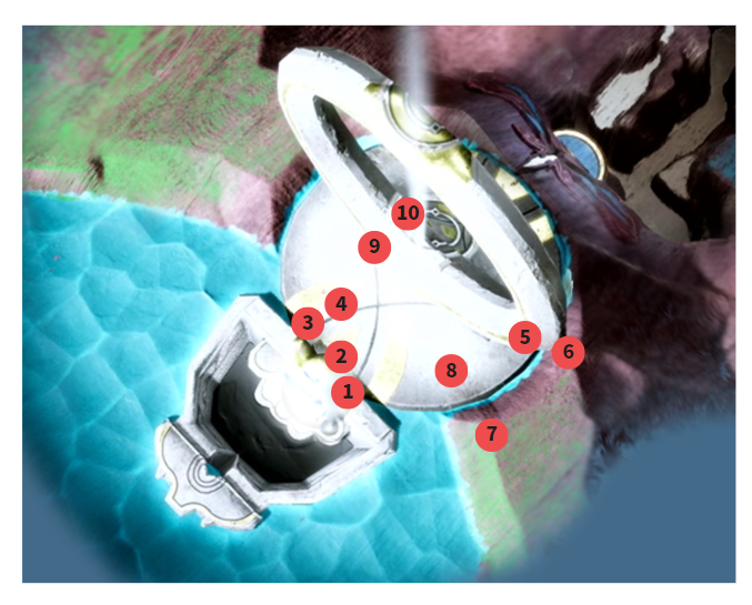 갓 오브 워 라그나로크 / 빛의 신전 공략 및 지도 100%