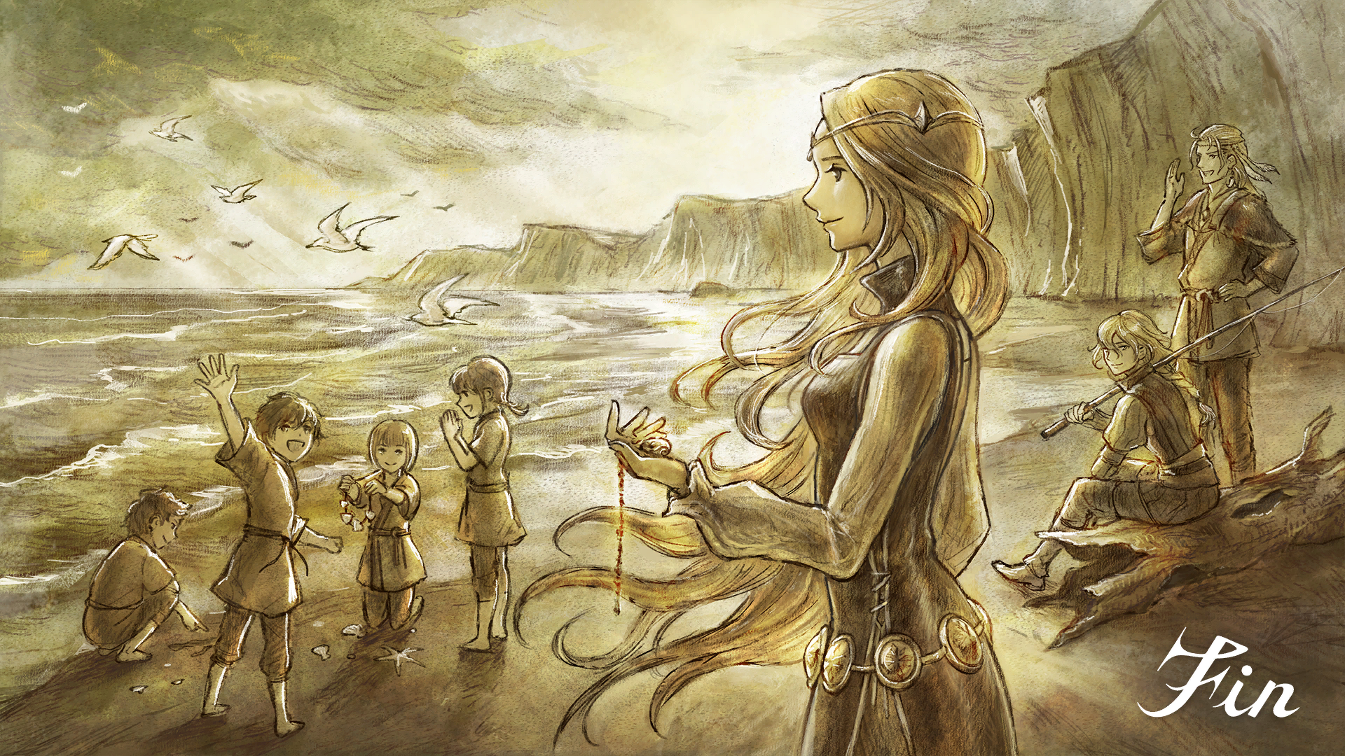 트라이앵글 스트래티지 : 챕터 20 / 에필로그 – 마침내 찾아오는 자유의 날 / 고요한 바다 (20-M, 프레데리카 루트)