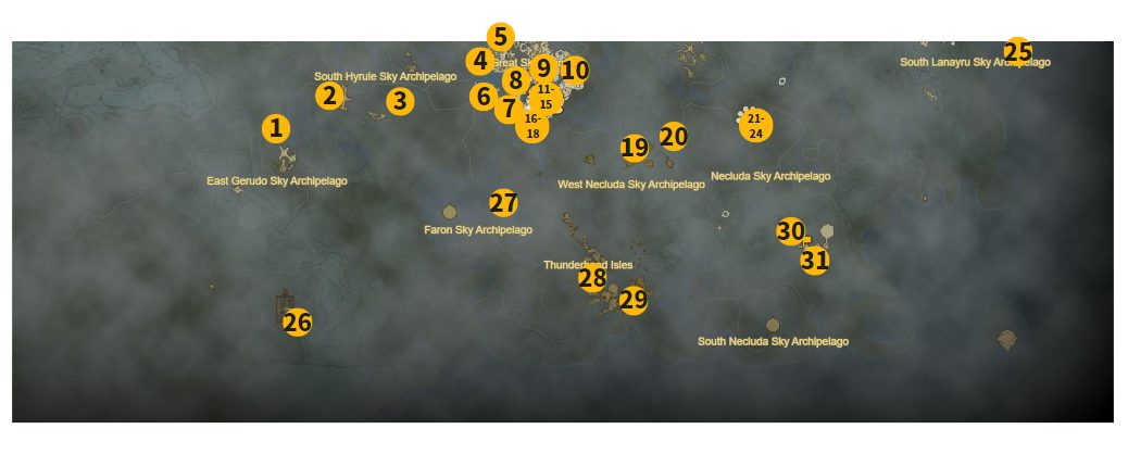 젤다의 전설 티어스 오브 더 킹덤 : 코로그 열매 정리 9