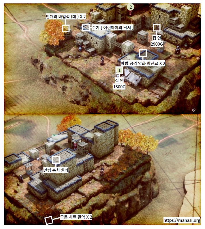 트라이앵글 스트래티지 : 챕터 15 중편 – 도적의 춤 (15-F-A, 로젤족 루트, 로젤족 지키기 루트)