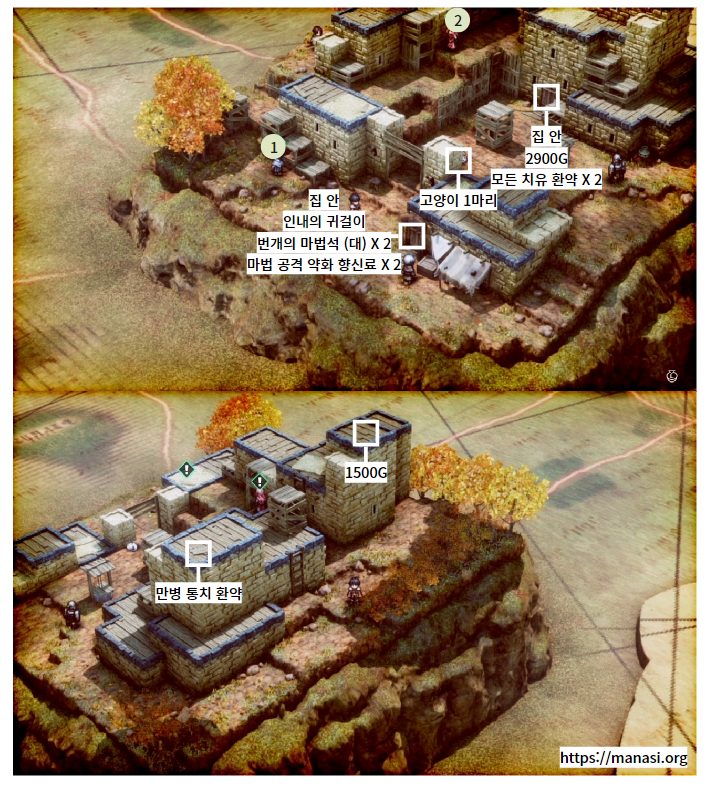 트라이앵글 스트래티지 : 챕터 15 중편 – 도적의 춤 (15-F-B, 로젤족 루트, 로젤족 넘기기 루트)
