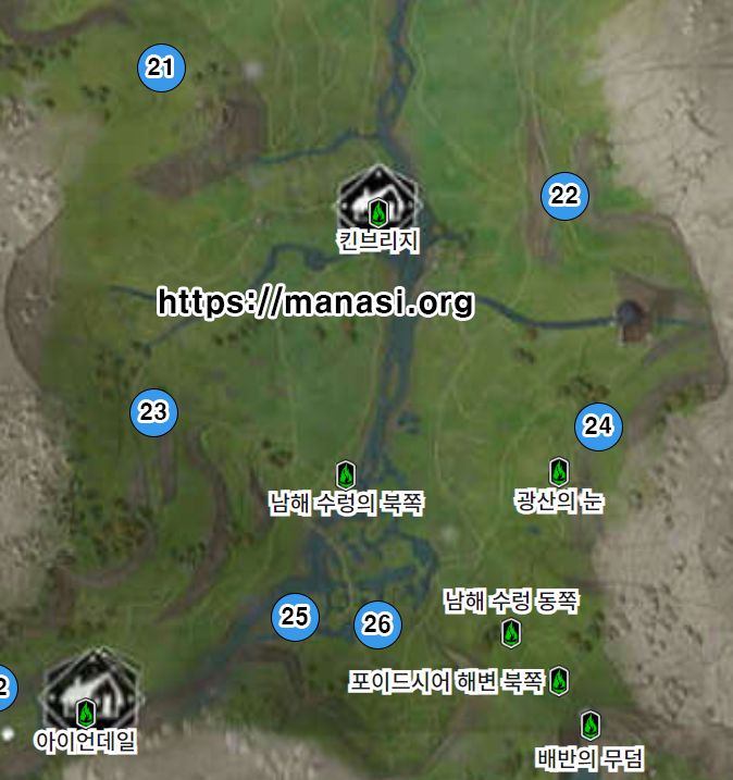 호그와트 레거시 – 마법 동물 위치 공략 지도 3 ( 호그와트 레거시 지도 )