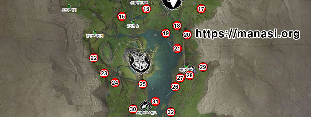 호그와트 레거시 – 멀린의 시험 위치 및 공략 지도 2 ( 호그와트 레거시 지도 )