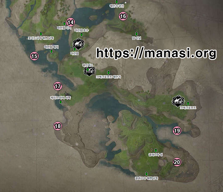 호그와트 레거시 – 착륙장 위치 및 공략 지도 5 ( 호그와트 레거시 지도 )