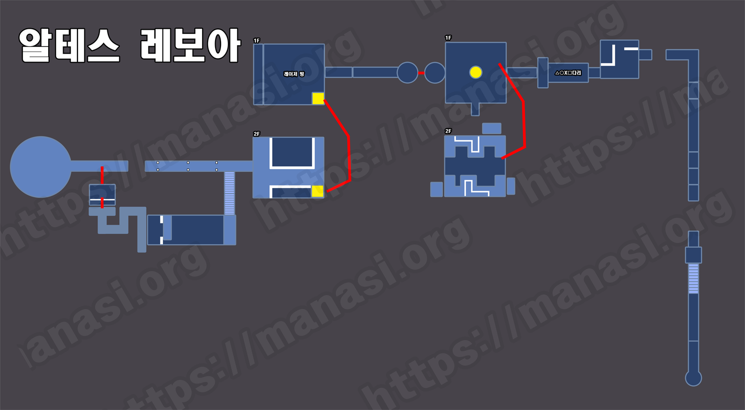 스텔라 블레이드 – 알테스 레보아 지도 / 스텔라 블레이드 인터랙티브 맵