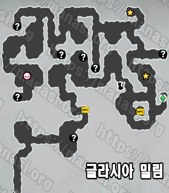 메타포 : 리판타지오 – 글라시아 밀림 지도 공략 및 수집품 공략