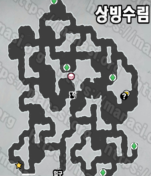 메타포 : 리판타지오 – 상빙수림 지도 / 공략 및 수집품 공략