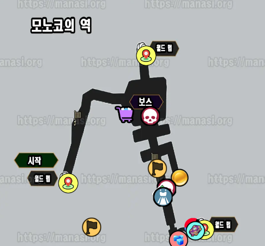 클레르 옵스퀴르 : 33원정대 / 모노코의 역 지도