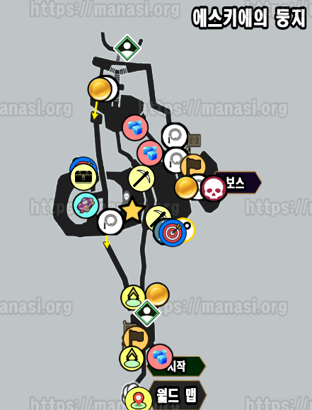 클레르 옵스퀴르 : 33원정대 / 에스키에의 둥지 지도