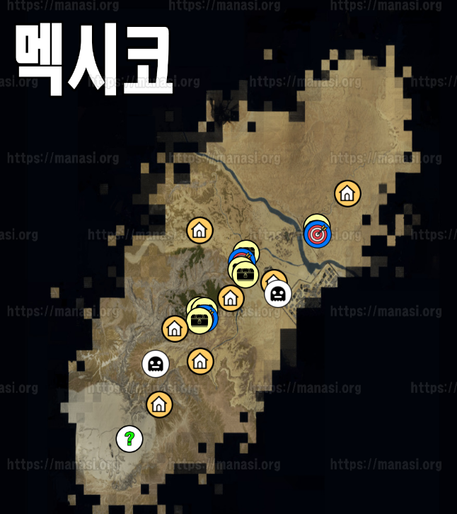 데스 스트랜딩 2 : 멕시코 지도 및 공략