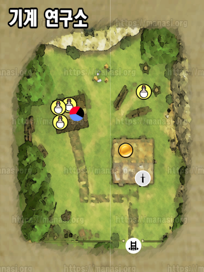 드래곤 퀘스트 7 : 리 이매진드 / 기계 연구소 지도 (과거)