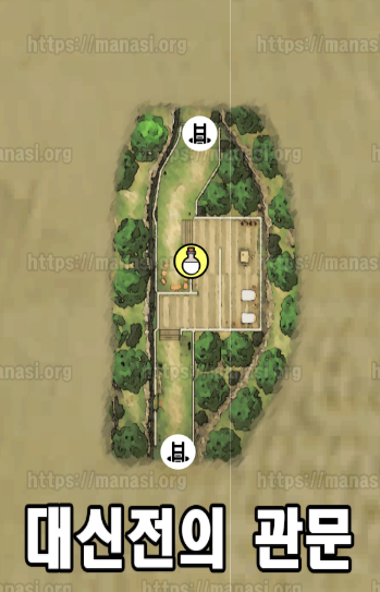 드래곤 퀘스트 7 : 리 이매진드 / 대신전의 관문 지도 (과거)