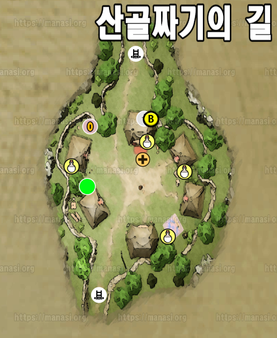 드래곤 퀘스트 7 : 리 이매진드 / 산 골짜기의 길 (마을)