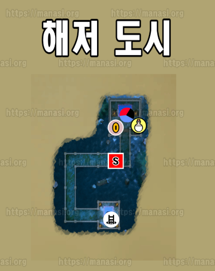 드래곤 퀘스트 7 : 리 이매진드 / 해저 도시 (현재)